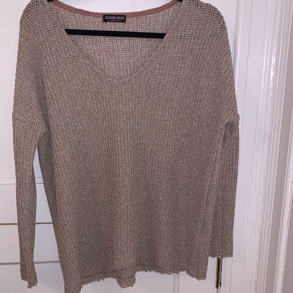 Thank Me Now Sweater